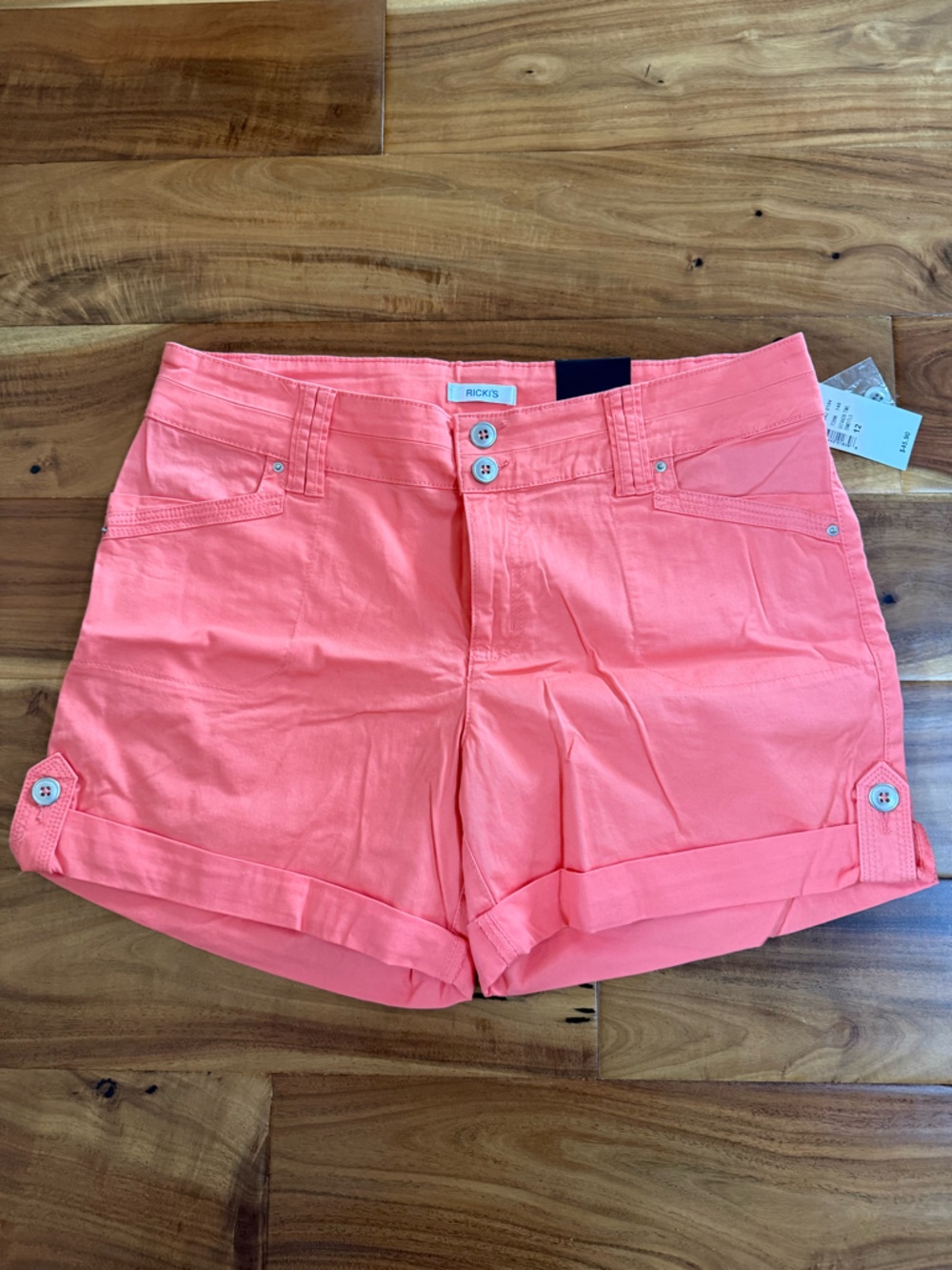 Ricki's Coral Women's Mid Rise Shorts